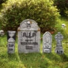 Halloween Grabstein Set 4-teilig -Halloween Kostüme Geschäft 4 teiliges halloween grabstein set halloween friedhof und deko grabsteine halloween tombstones 53952