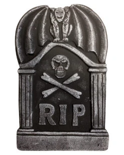 6-teiliges Halloween Grabstein Set 48cm -Halloween Kostüme Geschäft 6 teiliges halloween deko grabstein set halloween deko friedhof halloween tombstone set 52572 3