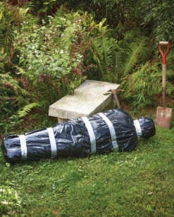 Aufblasbarer Körper Mit Müllsack & Tape