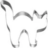 Plätzchenform Katze 8cm -Halloween Kostüme Geschäft austechform halloween katze klein plaetzchenform mit halloween motiv weihnachtsplaetzchen form fuer katzen fans 28574