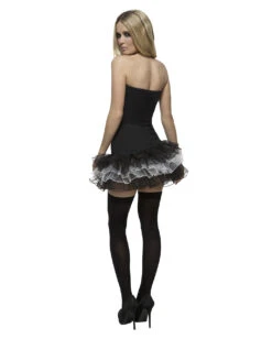 Skelett Ballett Kostüm -Halloween Kostüme Geschäft ballett skelett kostuem skelett ballerina verkleidung halloween sexy skeleton dress 21048 3