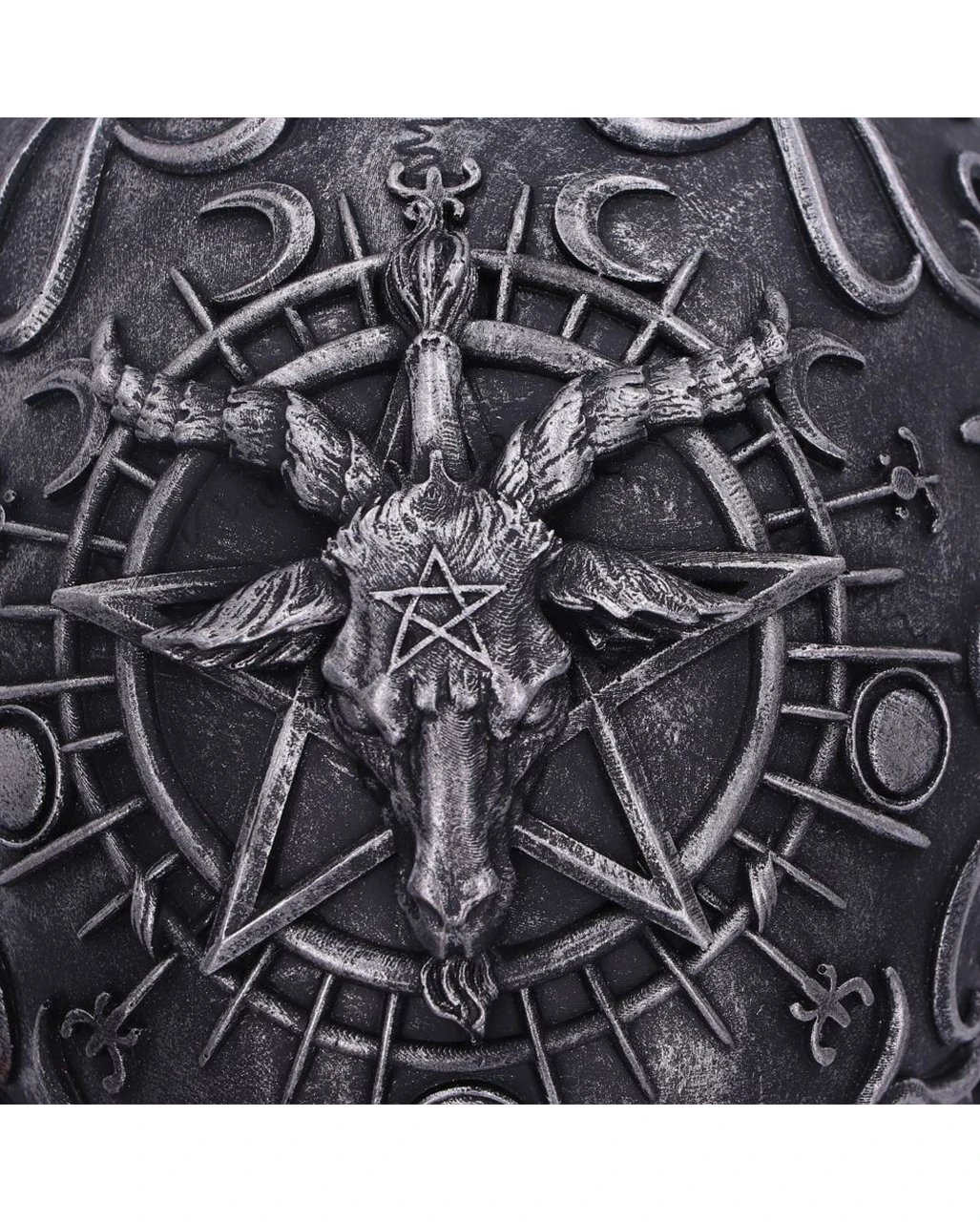 Baphomet's Worship Totenschädel 19,5cm 8 Baphomet's Worship Totenschädel 19,5cm – Bild 6