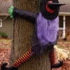 Baum Umklammernde Hexe -Halloween Kostüme Geschäft baum umarmende hexe deko wrong way witch tree hugger dont drink and fly halloween 52654
