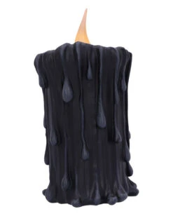 Schwarze Magie LED Kerze 19cm 10 Schwarze Magie LED Kerze 19cm -Halloween Kostüme Geschäft black magic led kerze black magic led candle halloween deko gothic deko 54011 03