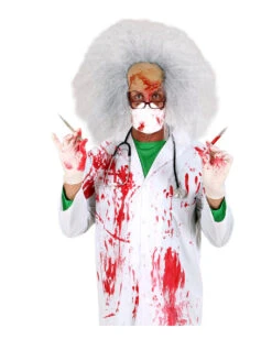 Blutiger Doktorkittel Als Karnevalskostüm -Halloween Kostüme Geschäft bloody doc halloween kostuem kittel bloody doctor costuem halloween kostuem 38127 03