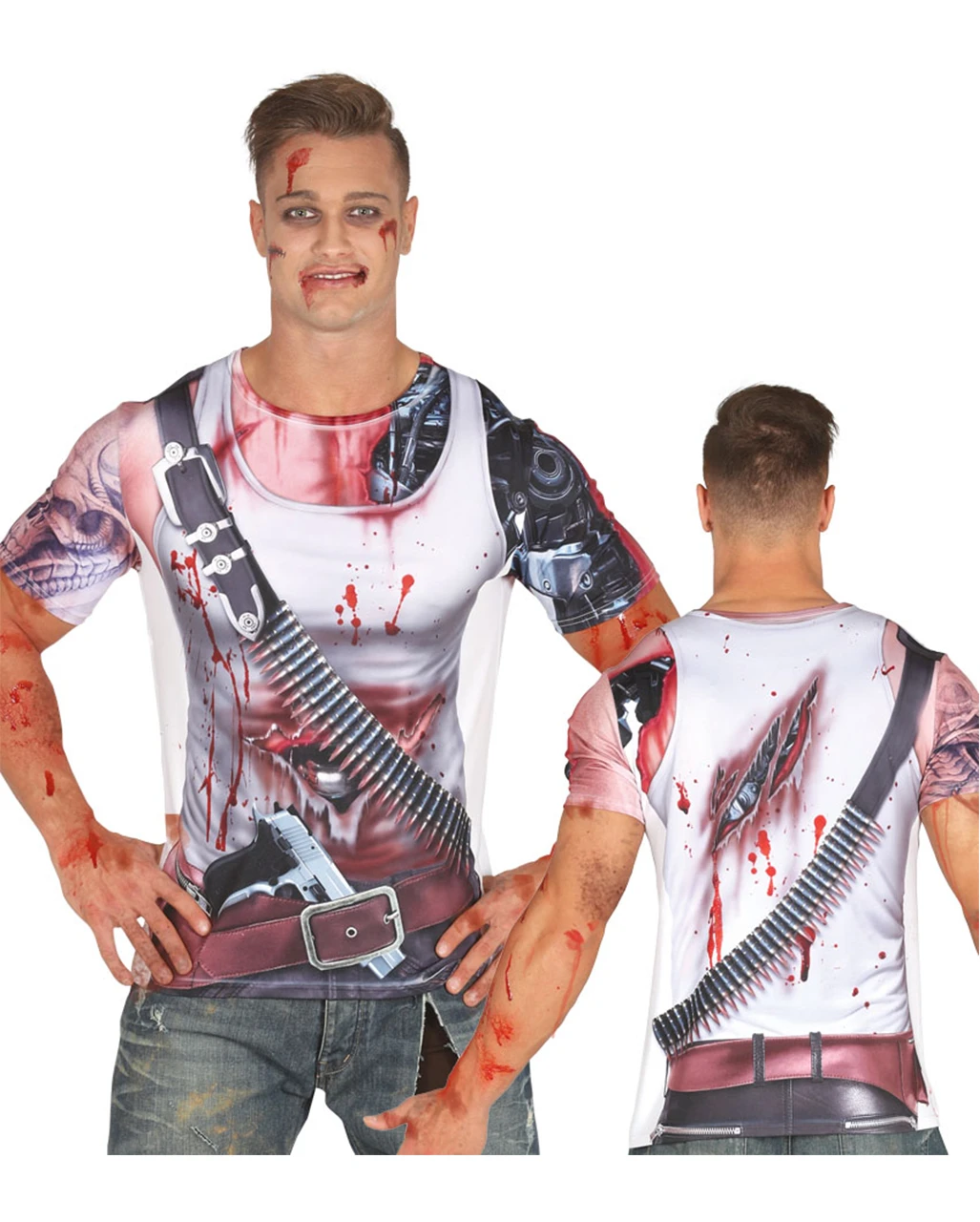 Cyborg T-Shirt Für Herren 3 Cyborg T-Shirt Für Herren