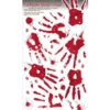 Blutspritzer Wanddeko 23-tlg. -Halloween Kostüme Geschäft blutiger handabdruck halloween deko bloody hand wall grabber bild1 28464
