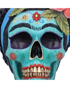 Calavera De Azucar Totenschädel 19cm -Halloween Kostüme Geschäft calavera de azucar totenkopf calavera de azucar skull dia de los muertos figur 54563 07