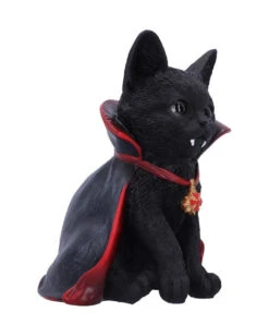Count Catula Vampirkatze Figur 15,5cm -Halloween Kostüme Geschäft count catula vampirkatze 15cm gothic decoration gothic figuren und wohnungsdeko 52303 4