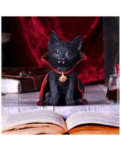 Count Catula Vampirkatze Figur 15,5cm -Halloween Kostüme Geschäft count catula vampirkatze 15cm gothic decoration gothic figuren und wohnungsdeko 52303 6