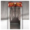 Horror Zirkus Türvorhang -Halloween Kostüme Geschäft creepy carneval tuervorhang halloween tuer dekoration mit clown motiv 24600