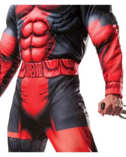 Deadpool Muskel Kostüm -Halloween Kostüme Geschäft deadpool deluxe kostuem marvel verkleidung deadpool merchandise superheld kostuem 26404 3