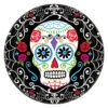 Sugar Skull Pappteller 10 St. -Halloween Kostüme Geschäft dia de los muertos pappteller sugar skull pappteller day of the dead plates 28458