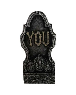 4-tlg. Enter If You Dare Grabstein Set -Halloween Kostüme Geschäft enter if you dare grabstein set enter if you dare tombstone set halloween grabstein 52632 05