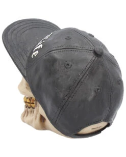 Gangster Totenschädel "Thug Life" 15,8cm 11 Gangster Totenschädel "Thug Life" 15,8cm -Halloween Kostüme Geschäft gangster totenkopf gangster totenschaedel gangster skull skull with gold teeth 53388 04