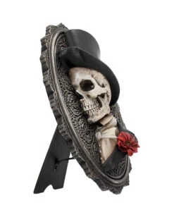 Gothic Skelett Gentleman Day Of The Dead Wand- & Standbild -Halloween Kostüme Geschäft gothic skelett gentleman day of the dead wandbild gothic skeleton gentleman wall plaque gothic deko 39302 4