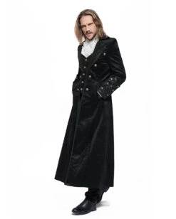 Gothic Vampir Piratenmantel 13 Gothic Vampir Piratenmantel -Halloween Kostüme Geschäft gothic vampir piraten mantel gothic samtmantel schwarzer herrenmantel 54312 05