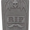 Grabstein RIP Mit Totenschädel Und Flügeln 2 Grabstein RIP Mit Totenschädel Und Flügeln -Halloween Kostüme Geschäft grabmahl mit fledermausfluegeln grabstein mit totenkopf und fledermausfluegel 21597