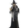Spooky Witch Halloween Animatronic -Halloween Kostüme Geschäft greifende hexe halloween animatronic halloween figur mit sound und bewegung lunging haggard witch 26771