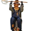 Schaurige Kürbis Vogelscheuche Halloween Animatronic -Halloween Kostüme Geschäft grinsende kuerbis vogelscheuche halloween animatronic jack pumpkin halloween animatronic halloween und horror deko und animatronics 50974