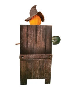 Schaurige Kürbis Vogelscheuche Halloween Animatronic -Halloween Kostüme Geschäft grinsende kuerbis vogelscheuche halloween animatronic jack pumpkin halloween animatronic halloween und horror deko und animatronics 50974 2