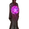 Sensenmann Mit Leuchtender Glaskugel -Halloween Kostüme Geschäft grosser grim reaper mit leuchtender glaskugel grim reaper light up self sitter sensenmann halloween deko 52536