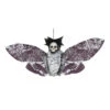 Haarige Totenschädel Motte Als Hängefigur 55cm -Halloween Kostüme Geschäft haarige totenkopf motte hairy skull moth halloween dekoration halloween ungeziefer 54008 01