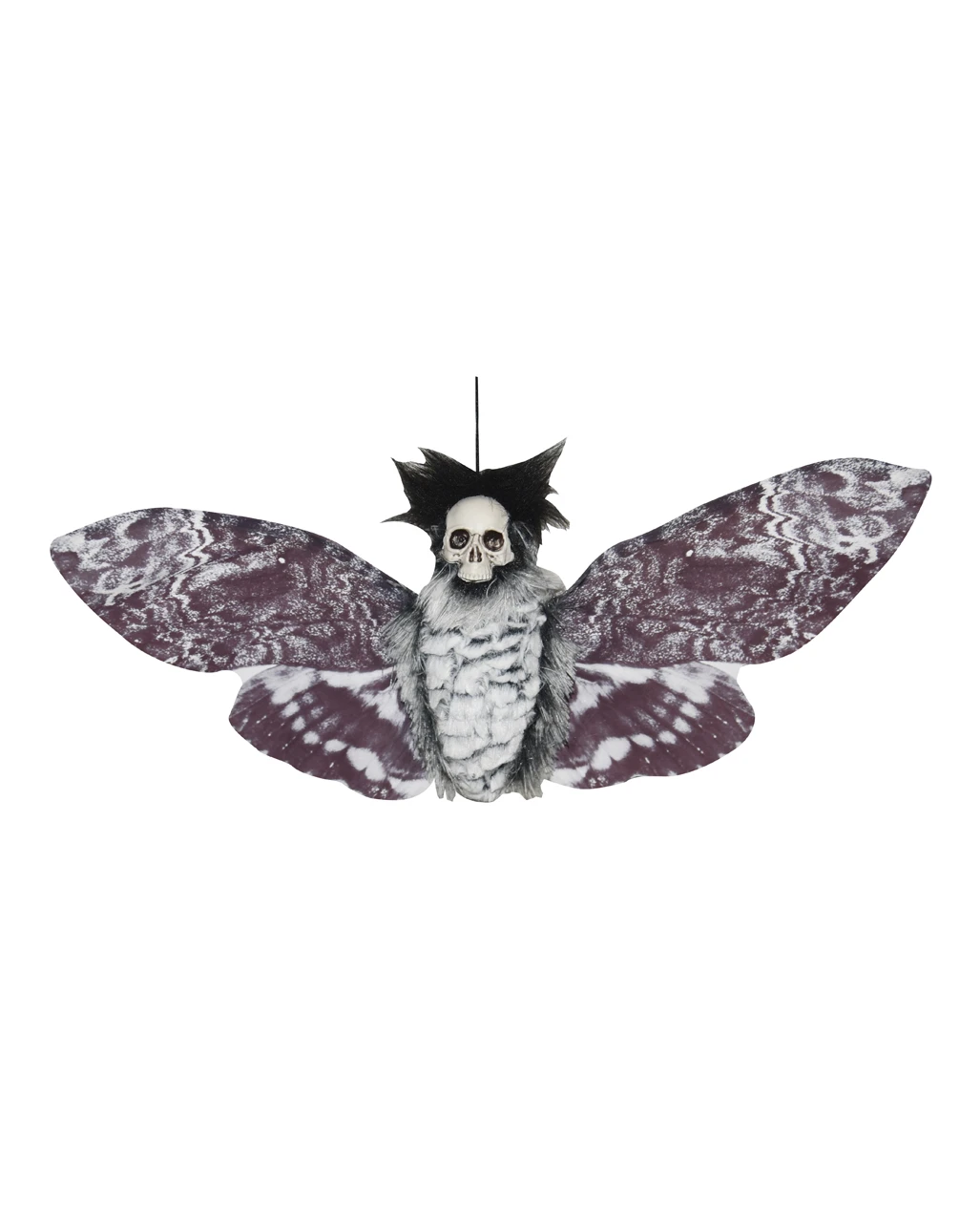 Haarige Totenschädel Motte Als Hängefigur 55cm 3 Haarige Totenschädel Motte Als Hängefigur 55cm