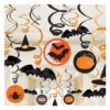 Halloween Deko Mit Motiv 30-tlg. -Halloween Kostüme Geschäft halloween dekospiralen halloween swirls decoration 28467