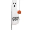 Geist Halloween Fahne 150cm -Halloween Kostüme Geschäft halloween fahne geist 150cm nylon halloween flag ghost halloween garten deko geist 52543