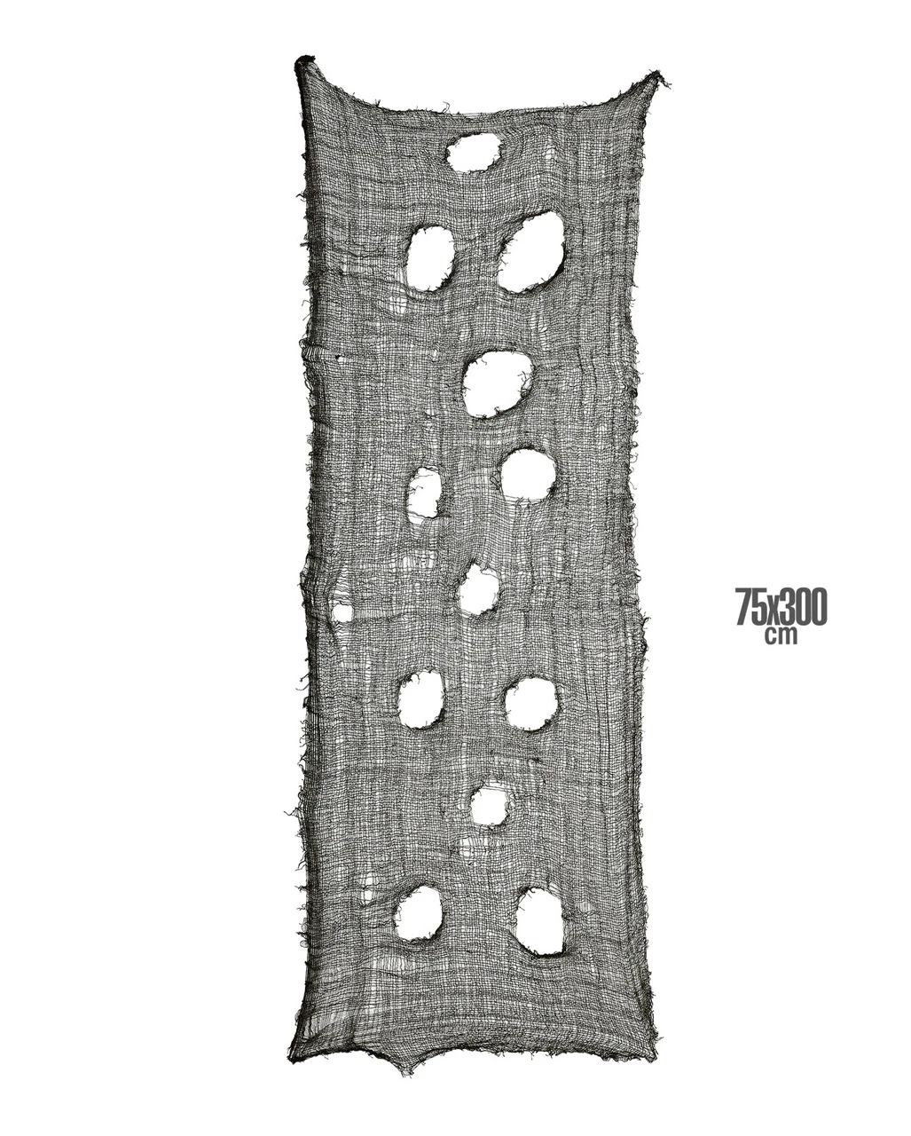 Halloween Lumpenstoff Schwarz 6 Halloween Lumpenstoff Schwarz – Bild 4