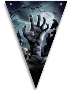 Halloween Kostüme Geschäft -Halloween Kostüme Geschäft halloween friedhof wimpel girlande halloween graveyard banner halloween friedhof dekoration 53182 2
