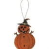 Holz Ornament Halloween Kürbis 8cm -Halloween Kostüme Geschäft halloween holz ornament kuerbis 8cm weihnachtskugel halloween fan christbaumschmuck halloween 54290