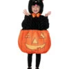 Schwarze Katze Mit Kürbis Kleinkinder Kostüm -Halloween Kostüme Geschäft halloween katze mit kuerbis kinderkostuem halloween babykostuem online kaufen 38655 01