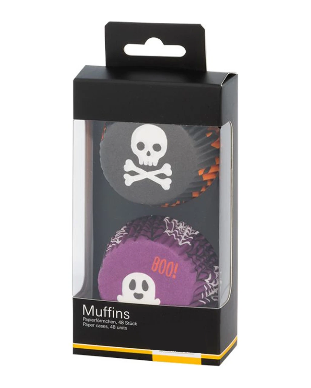 Halloween Muffin Papierförmchen 48 St. 3 Halloween Muffin Papierförmchen 48 St.