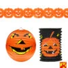 Halloween Party Dekoration 3-tlg -Halloween Kostüme Geschäft halloween party deko set 3tlg halloween party deco 3pc halloween lampions 51724 01