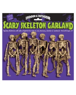 Halloween Skelett Girlande 182cm