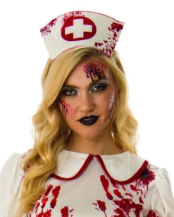 Killer Krankenschwester Kostüm -Halloween Kostüme Geschäft horror krankenschwester des todes kostuem halloween damenkostuem adult bloody nurse costume 31246 3