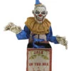 Jack In The Box Halloween Animatronic -Halloween Kostüme Geschäft jack in the box halloween animatronic halloween und horror deko scary clown in box animated prop 51254