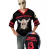 Jason Kostüm Plus Size -Halloween Kostüme Geschäft jason kostuem plus size jasone shirt und maske jason halloween kostuem 19747