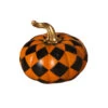 Halloween Kürbis Orange-schwarz Kariert 2 Halloween Kürbis Orange-schwarz Kariert -Halloween Kostüme Geschäft karierter halloween kuerbis orange schwarz checkered halloween pumpkin orange black 54660