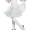 Weißer Kinder Pettitcoat -Halloween Kostüme Geschäft kinder petticoat weiss weisses tutut fuer kinder ballett unterrock 23175