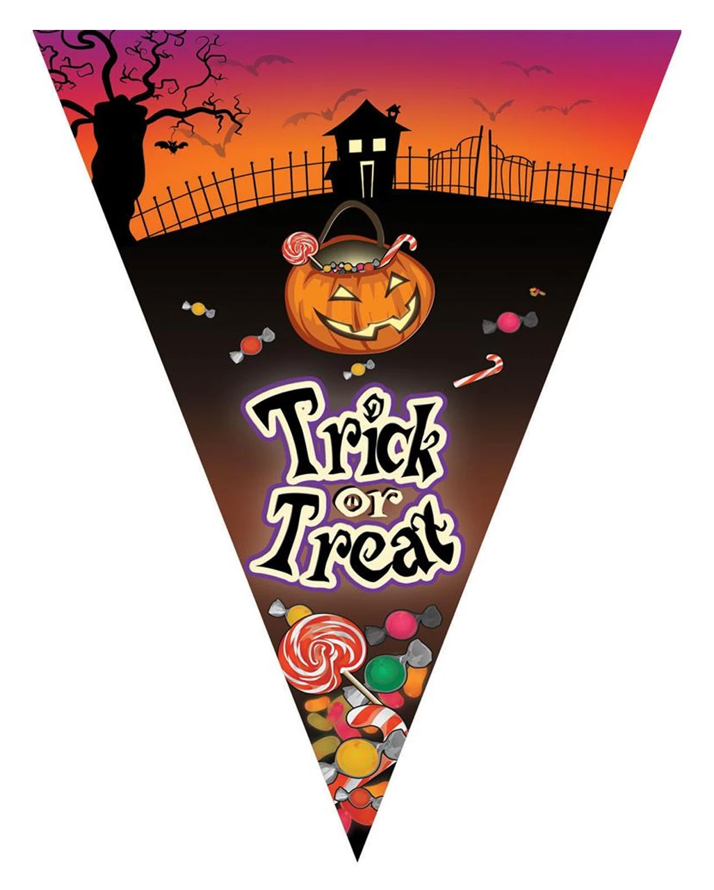 Trick Or Treat Halloween Girlande 5m 3 Trick Or Treat Halloween Girlande 5m