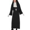 Nonnen Damenkostüm Classic -Halloween Kostüme Geschäft klassisches nonnen kostuem kirchliche verkleidung adult nun costume 31253