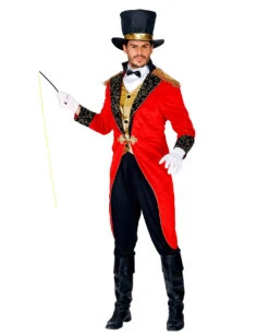 Halloween Kostüme Geschäft -Halloween Kostüme Geschäft klassisches zirkusdirektor herrenkostuem ringmaster costume karnevalkostuem 38123 02