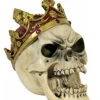 Totenschädel Mit Krone -Halloween Kostüme Geschäft kleiner totenkopf mit krone totenschaedel mit koenigskrone skull with crown 29415