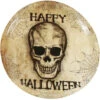 Happy Halloween Kunststoff Teller -Halloween Kostüme Geschäft kunststoff teller happy halloween skull halloween party buffet teller party tray happy halloween skull 35672 1