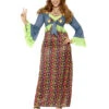 Kurvige Hippie Braut Plus Size Kleid 2 Kurvige Hippie Braut Plus Size Kleid -Halloween Kostüme Geschäft kurvige hippie lady kostuem mit stirnband plus size hippie lady costume kostueme in uebergroesse 29441 1