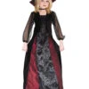 Lady Draculina Kinderkostüm -Halloween Kostüme Geschäft lady draculina kinder kostuem fuer halloween lady draculina kids costume for halloween halloween kinderkostuem halloween kostuem accessoire 50965 2