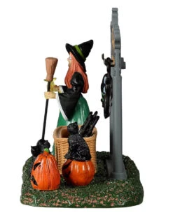 Lemax Spooky Town - Schwarzer Katzen Countdown -Halloween Kostüme Geschäft lemax spooky town black cat countdown halloween dekoration spooky town figuren kaufen 53839 03